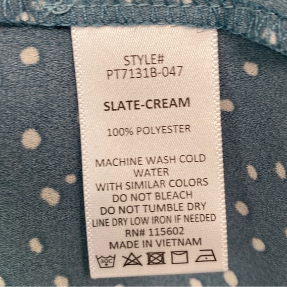 NWT Lush Warren Split Neck Blouse Size 2X - Picture 7 of 8